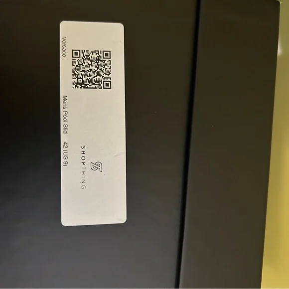 Versace Blue Slides - Picture 7 of 7